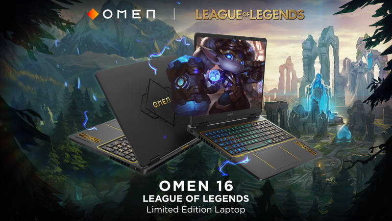 HP показала ноутбук Omen 16 для фанатов League of Legends — на базе Core i7-14650HX и GeForce RTX 5070